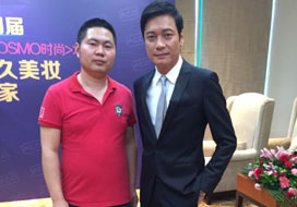 广州梦想国际与明星合影